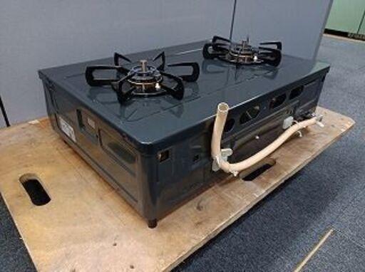 パロマ ガステーブル グリルレス PA-209B-R 都市ガス用『中古美品