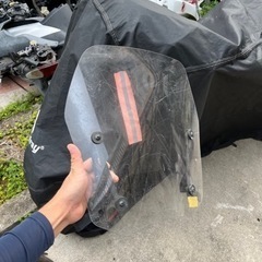 アドレスＶ１２５用動研シールド　交換も可能。