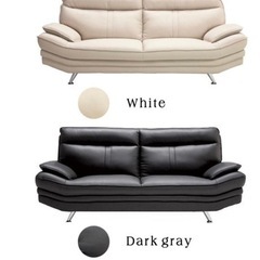 【美品】イタリア本革ソファ　２人用