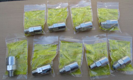☆日立金属 HITACHI プッシュインパクト継手接続要領 LIA 15A22・Q QV LPガス用 ◆9個セット・ひょうたん印