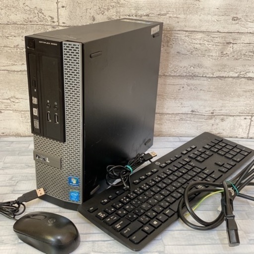 DELLデスクトップパソコンOPTIPLEX3020 本体CORE i3 windows10 4BG HDD 1TBDVD-RW