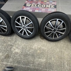 ほぼ新品タイヤホイールセット