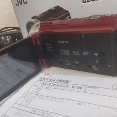 【動作確認済】美used JVC EVERIO GZーE765 レッド