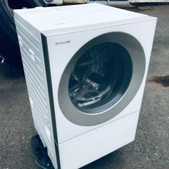 ♦️EJ342番Panasonic ドラム式電気洗濯機 【201...