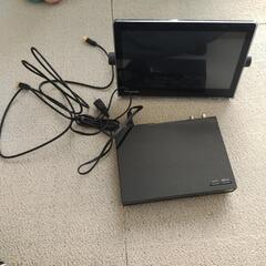 録画機能付きポータブルテレビ