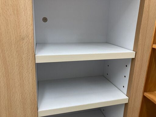 0227-01 スライド式 フリーラック 本棚 moco 86×45×180cm 福岡糸島唐津