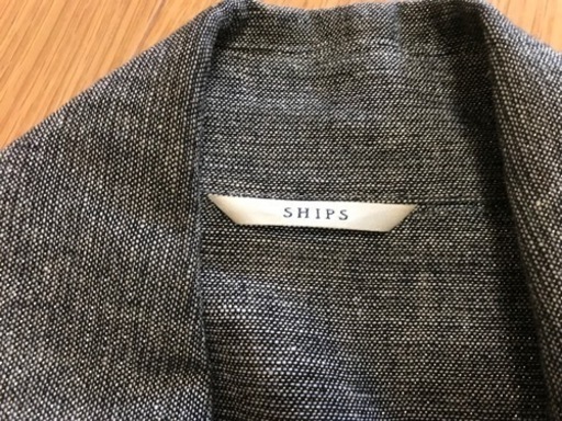 ◇美品◇ SHIPS リネン混 ロングジャケット | ptpnix.co.id