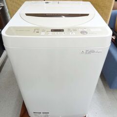 商談中【恵庭】シャープ　全自動洗濯機　ES-GE45R　2016...