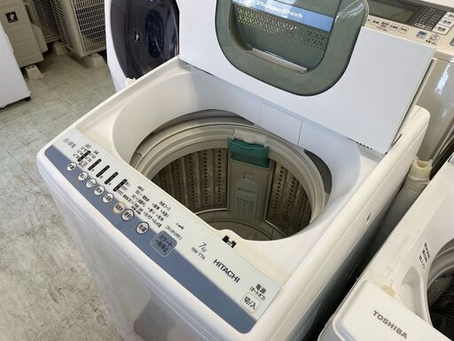 配送設置込み　日立7.0K洗濯機　2019年製　分解クリーニング済み！！