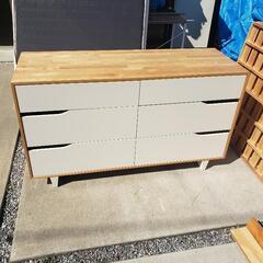 IKEA MANDAL マンダール チェスト 木製 2×3段