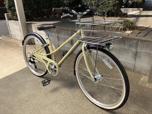 自転車　ほぼ新品　通学にいかがでしょうか?