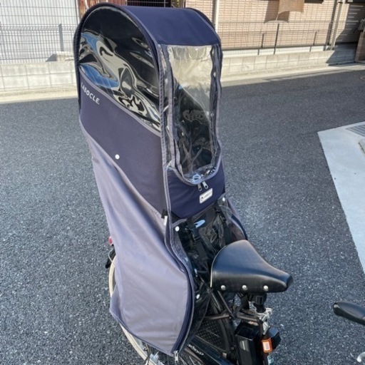 LABOCLE 子供乗せ自転車　レインカバー　リアシート用　後ろ用