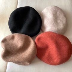 帽子 冬 100%wool  4っセット
