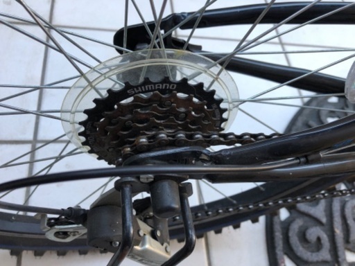 自転車　ジュニア　26インチ　3×6s 外装18段変速