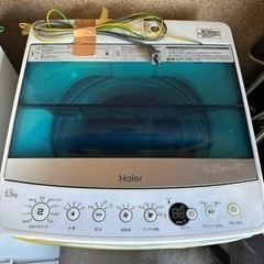 【更に値下げしました！】haier 全自動電気洗濯機 JW-C5...