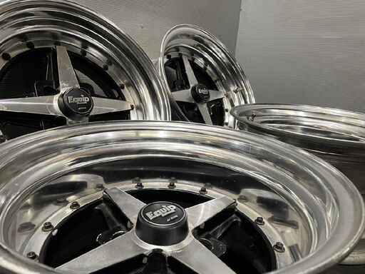 旧車ホイール WORK Equip ワーク エクイップ 14インチ 4本 8J/7J 4H