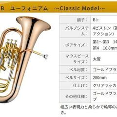 THE MARCATO EP591GB ユーフォニアム