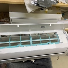 東芝エアコン2.5K】【21年製】【8畳】【6ヶ月保証】【クリーニング済 