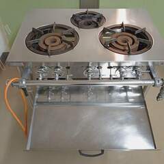 S-TGT-90 tanico 業務用ガステーブル ガスコンロ 3口 都市ガス用