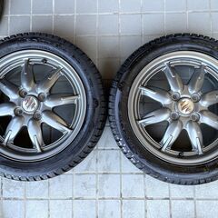 ★超軽量★スペシャルセット★アルトワークス純正ホイール★165/55R15★夏冬この1セットで！