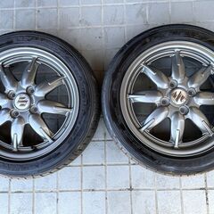 ★超軽量★スペシャルセット★アルトワークス純正ホイール★165/55R15★夏冬この1セットで！