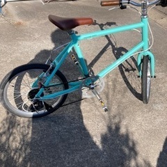 比較的美品ミニベロWEEK END BIKE7段変速タイヤサイズ20×1.50