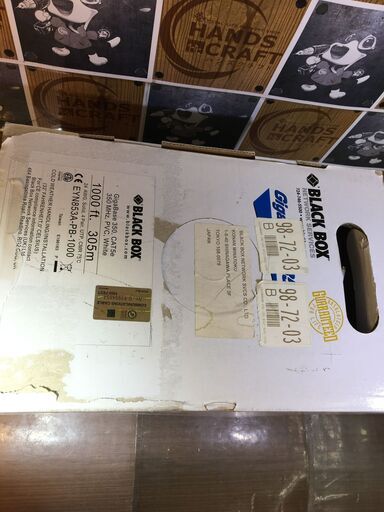 BLACKBOX EYN853A-PB-1000 ケーブル 長期保管品 重さ9kg 【ハンズ