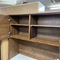 食器棚 No.5768 土井インテリア ブラウン キッチンボード レンジ台