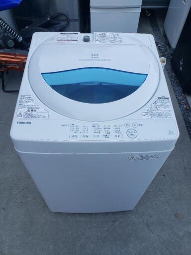 TOSHIBA 東芝 全自動洗濯機 電気洗濯機 AW-5G5 5kg 2017年製\n\n