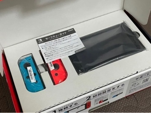 NintendoSwitch新型モデル_新品同様_
