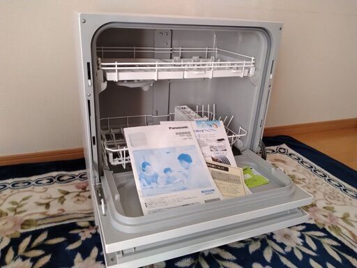 【美品】食器洗い乾燥機　NP-TA3　Panasonic 　中古品【使用期間　約6カ月程度】