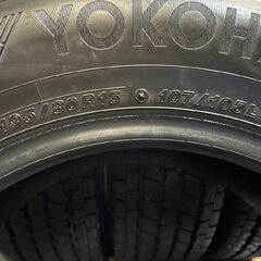 YOKOHAMA ice GUARD iG91 195/80R15 107/105L LT 15インチ スタッドレス 4本 2019年製 バリ溝 ハイエース等　(TG908)クレジットカード QRコード決済可能