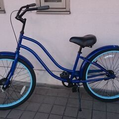 大阪府のビーチクルーザー 自転車の中古が安い！激安で譲ります・無料