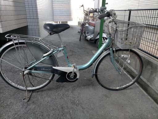 本日早期価格 電動自転車 バッテリー2個あり タイヤ整備前提 試乗済♪お話早い方優先