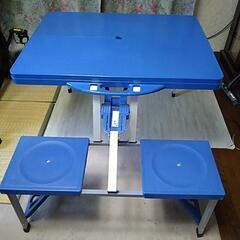 【ご購入者様決定】🔷折りたたみピクニックテーブル椅子/キャンプ/...