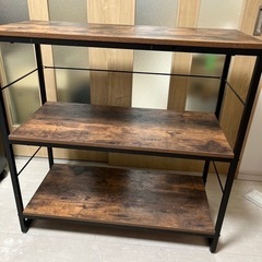 正規販売店】 植物棚 アイアンシェルフ［Lattice］鉄板棚 鉄格子