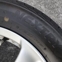 155/65r14　夏タイヤ４本セット　ホイール・ナット付
