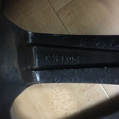 ホイールタイヤ付き‼️245/35/20  4本