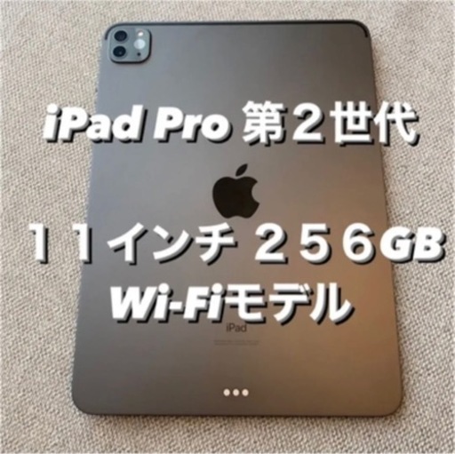 iPad Pro(第2世代)11インチ 256GB スペースグレイ Wi-Fiモデル MXDC2J