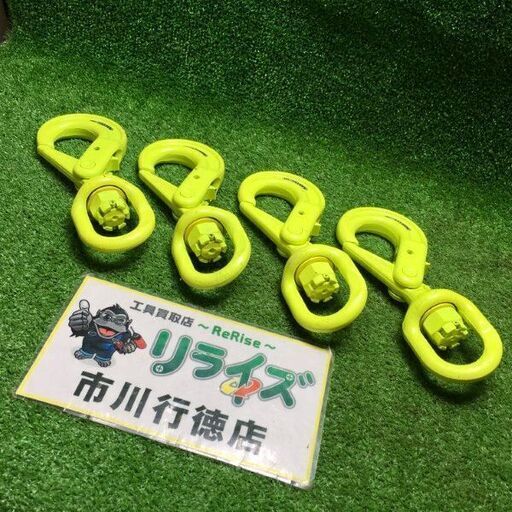 マーテック 1.2t スイベルフック 4個セット【市川行徳店】【店頭取引限定】【中古】管理番号：ITY6OGMAHK6O