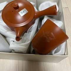 常滑焼　茶器セット