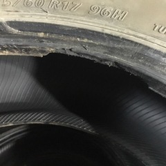 値下げ！バリ溝 215/60R17 BS NEXTRY 4本セット