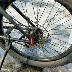 セール中につき、通常特価29,678円より8,000円引きの21,678円!　　SAGISAKA サギサカ ファットバイク 26インチ 7段変速 MAD BIKE 極太タイヤ 自転車