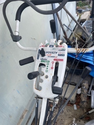 草刈機　スパイダーモアーAZ850_4WD Yahoo!オークション - 長野 共立 あぜ草刈機 AZ850A スパイダーモア 混