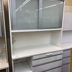 松田家具　食器棚 スライドドア付き 松田家具 食器棚 スライドドア付き 松田家具｜片側スライド扉