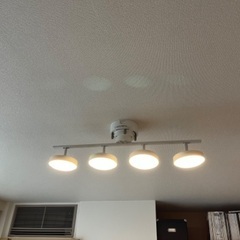【無料】天井照明（ホワイト）／調光機能付／取りに来られる方限定