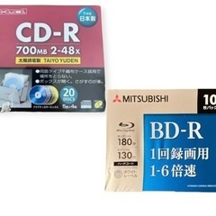 CD-RとBD-R