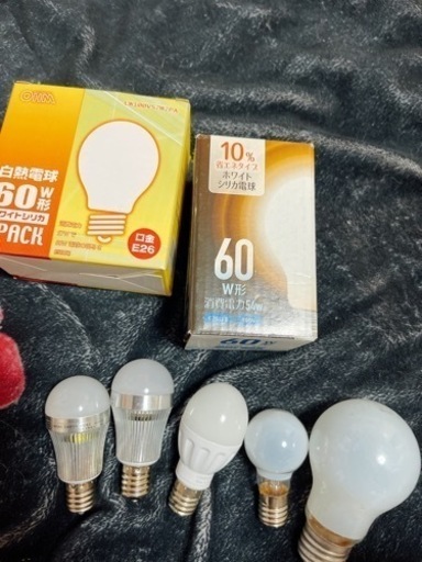 新品白熱電球 他色々