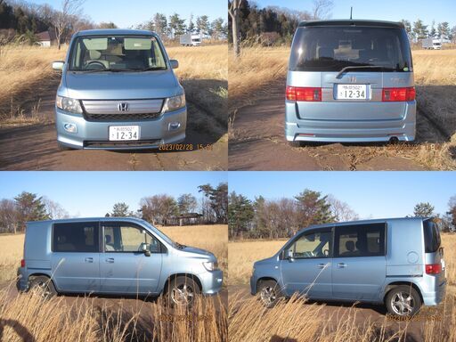 ホンダ モビリオ スパイク ４WD 車検2023.3 走行８万ｋｍ