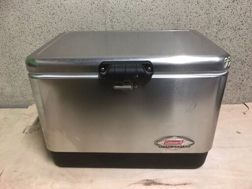 Coleman コールマン STEEL COOLER スチールクーラーボックス MODEL 6150 6155 幅60cm×奥行38cm×高さ42cm